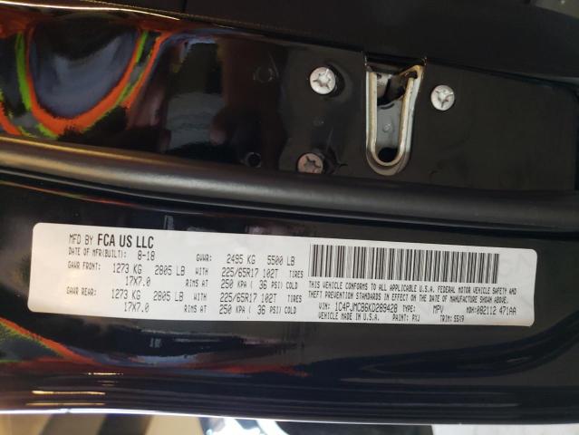 1C4PJMCB6KD289428 Jeep Cherokee Latitude