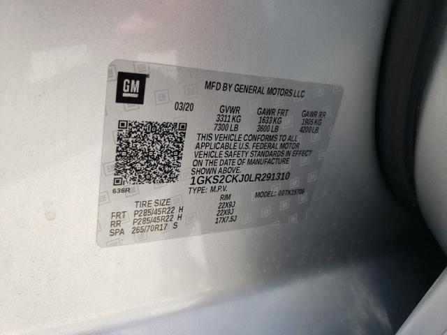 1GKS2CKJ0LR291310 GMC YUKON DENALI