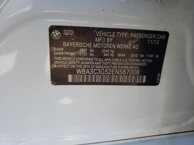 WBA3C3G52ENS67008 BMW 320 I Xdrive