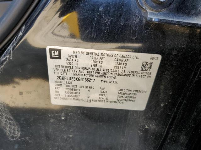 2GKFLUE3XG6136217 GMC Terrain Slt