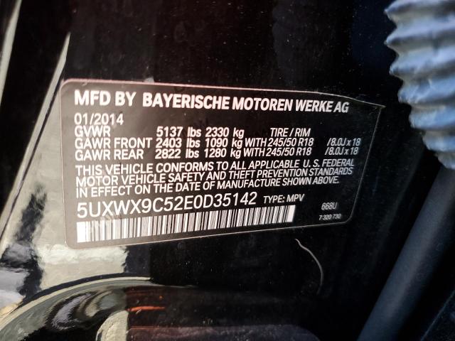 5UXWX9C52E0D35142 BMW X3 Xdrive28i