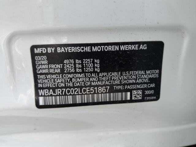 WBAJR7C02LCE51867 BMW 530 XI