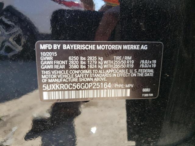 5UXKR0C56G0P25164 BMW X5 Xdrive35i