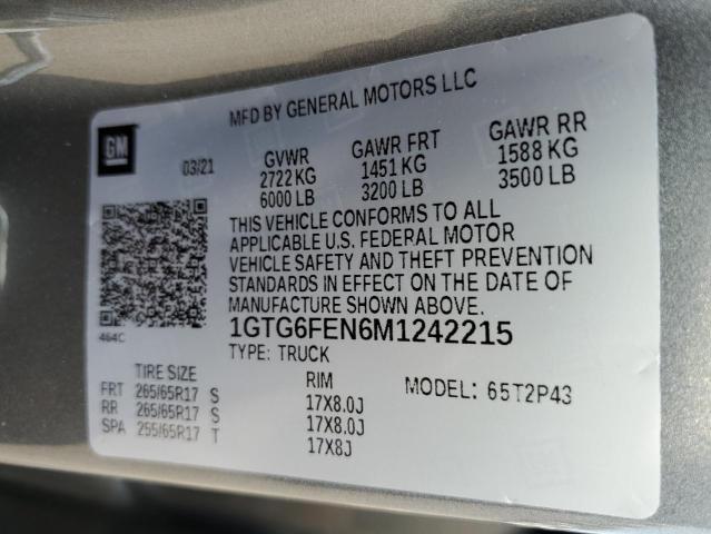 1GTG6FEN6M1242215 GMC Canyon At4