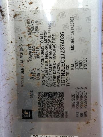 1GTN2LEC1JZ374036 GMC Sierra K1500