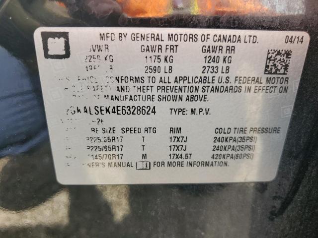 2GKALSEK4E6328624 GMC Terrain Slt