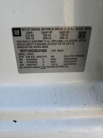 3GTP1UEC0EG474880 GMC Sierra C1500 Sle