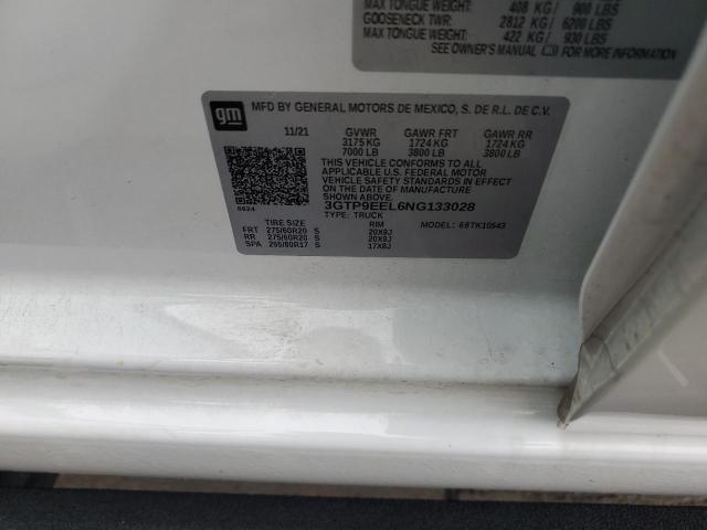 3GTP9EEL6NG133028 GMC Sierra Limited K1500 At4