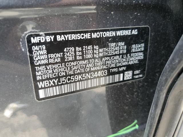 WBXYJ5C59K5N34403 BMW X2 Xdrive28i