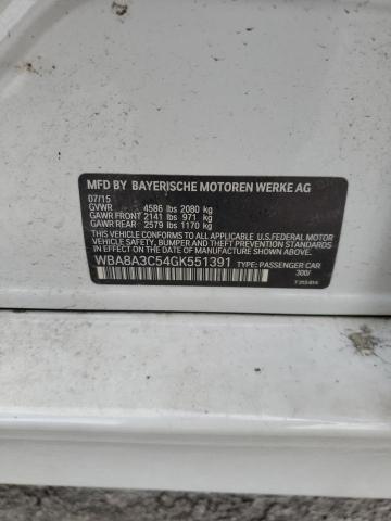 WBA8A3C54GK551391 BMW 320 XI