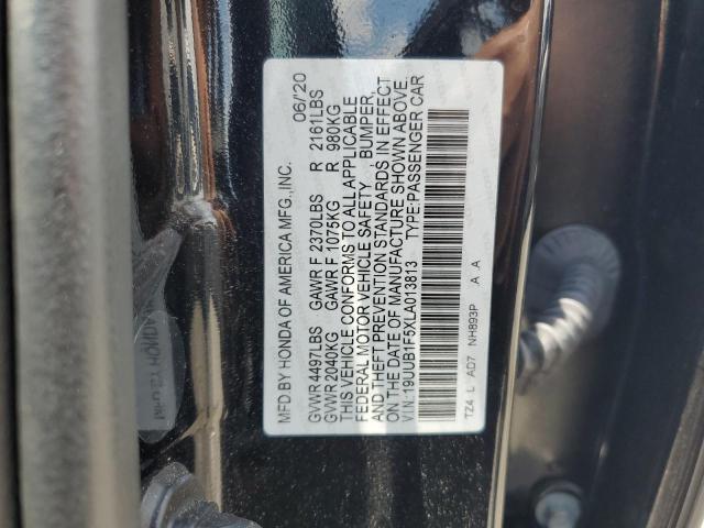 19UUB1F5XLA013813 Acura Tlx Technology