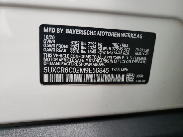 5UXCR6C02M9E56845 BMW X5 Xdrive40i