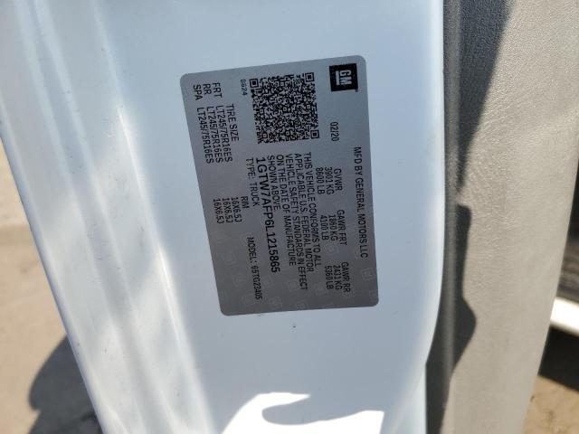 1GTW7AFP6L1215865 GMC Savana G2500