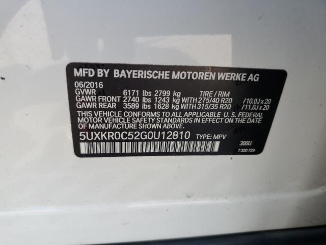 5UXKR0C52G0U12810 BMW X5 Xdrive35i