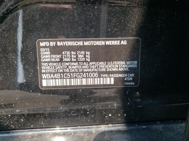 WBA4B1C51FG241006 BMW 435 I Gran Coupe
