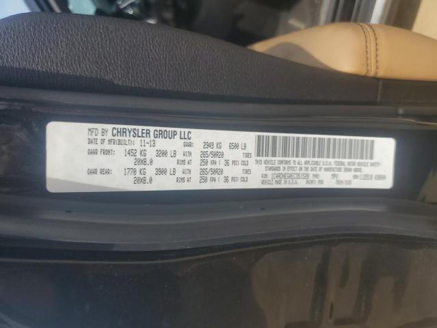 1C4RDHEG0EC351528 Dodge Durango Citadel