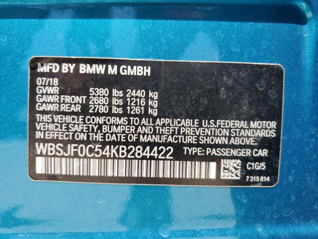 WBSJF0C54KB284422 BMW M5