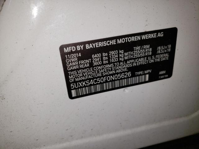 5UXKS4C50F0N05626 BMW X5 Xdrive35d