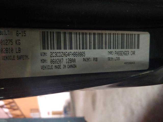 2C3CDZAG4FH860865 Dodge Challenger Sxt