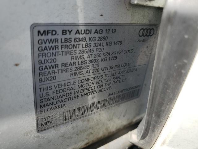 WA1LXAF72LD003203 Audi Q7 Premium Plus