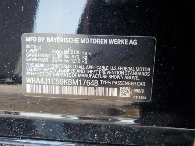 WBA4J1C59KBM17648 BMW 430i Gran Coupe