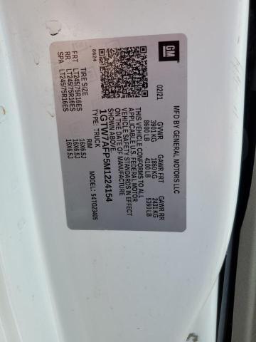 1GTW7AFP5M1224154 GMC Savana G2500