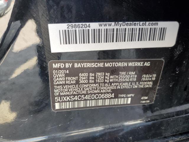 5UXKS4C54E0C06884 BMW X5 Xdrive35d