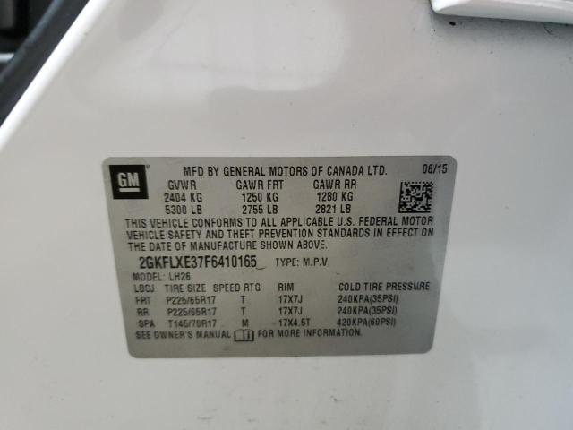 2GKFLXE37F6410165 GMC Terrain Slt