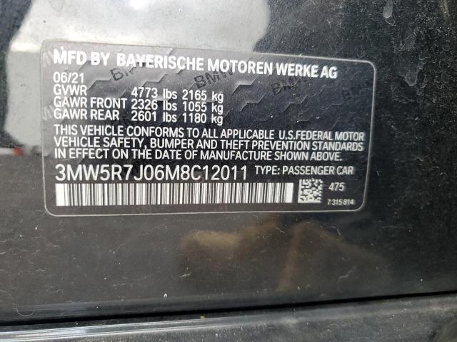 3MW5R7J06M8C12011 BMW 330XI