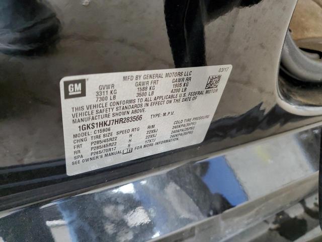 1GKS1HKJ7HR283566 GMC YUKON XL DENALI