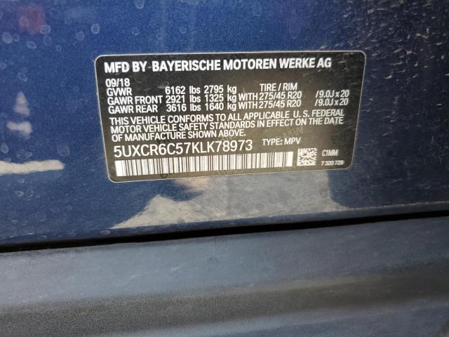 5UXCR6C57KLK78973 BMW X5 Xdrive40i