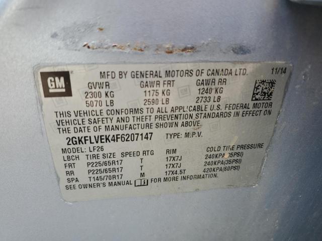 2GKFLVEK4F6207147 GMC Terrain Sle