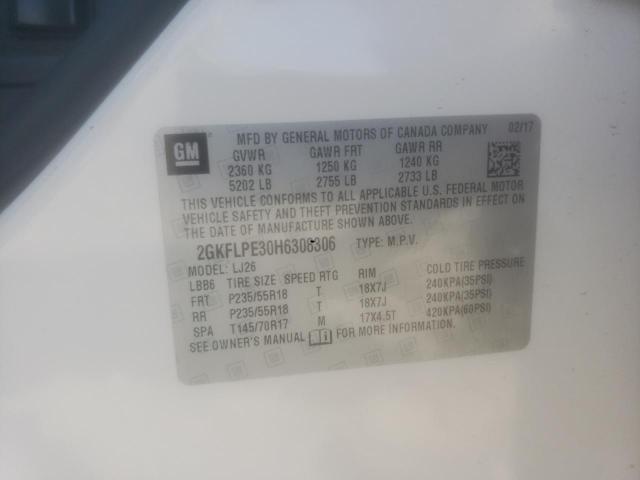 2GKFLPE30H6308306 GMC Terrain Slt