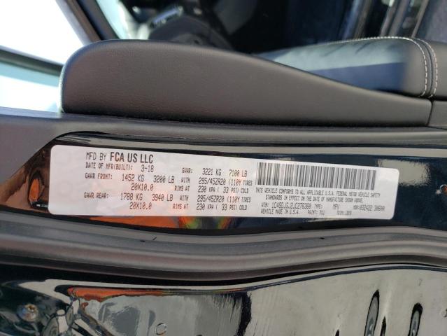 1C4SDJGJ2JC276360 Dodge Durango Srt