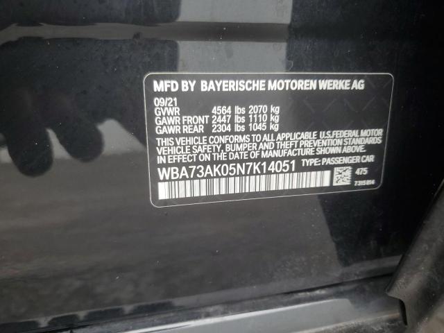 WBA73AK05N7K14051 BMW 228XI