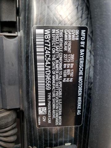 WBY7Z4C54JVD96569 BMW I3 REX