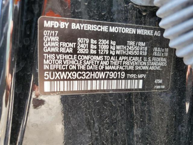 5UXWX9C32H0W79019 BMW X3 Xdrive28i