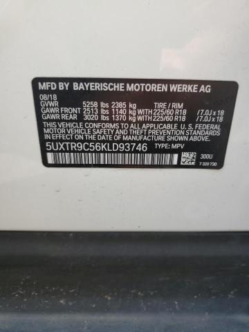 5UXTR9C56KLD93746 BMW X3 Xdrive30i