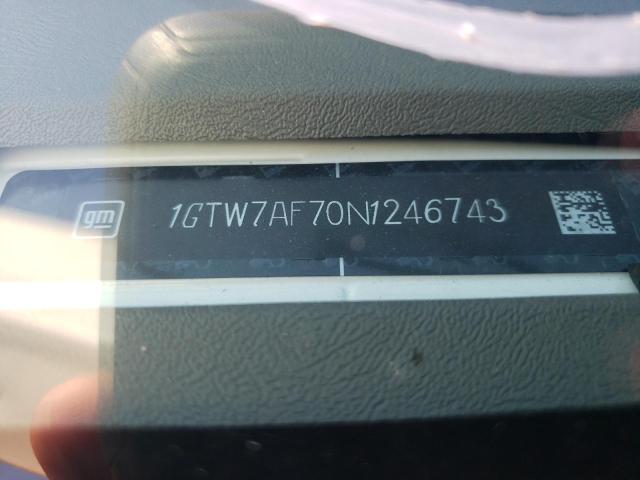 1GTW7AF70N1246743 GMC Savana G2500