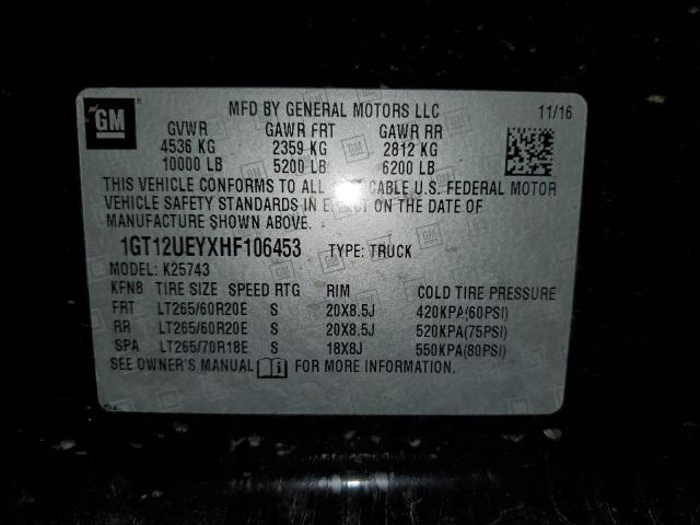 1GT12UEYXHF106453 GMC Sierra K2500 Denali