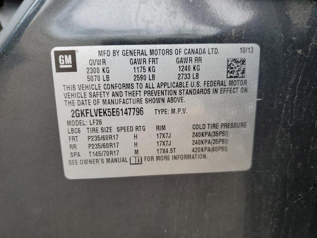 2GKFLVEK5E6147796 GMC Terrain Sle