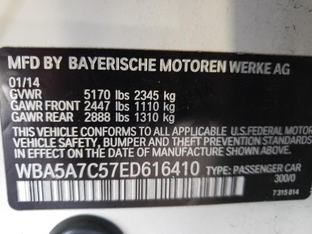 WBA5A7C57ED616410 BMW 528 XI
