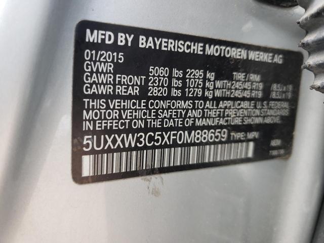 5UXXW3C5XF0M88659 BMW X4 Xdrive28i