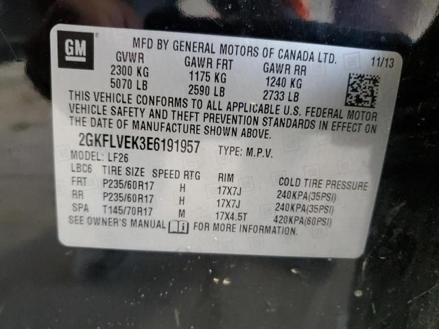 2GKFLVEK3E6191957 GMC Terrain Sle