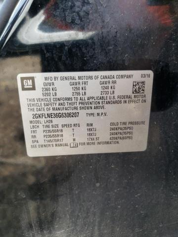 2GKFLNE36G6306207 GMC Terrain Sle