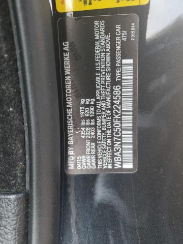 WBA3N7C50FK224586 BMW 428 I