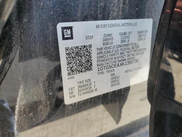 1GTG5CEAXK1359730 GMC CANYON SLE