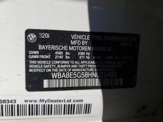 WBA8E5G58HNU22483 BMW 320 XI