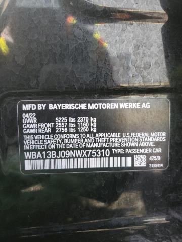 WBA13BJ09NWX75310 BMW 530 XI