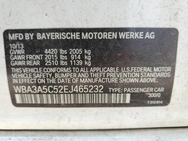 WBA3A5C52EJ465232 BMW 328 I